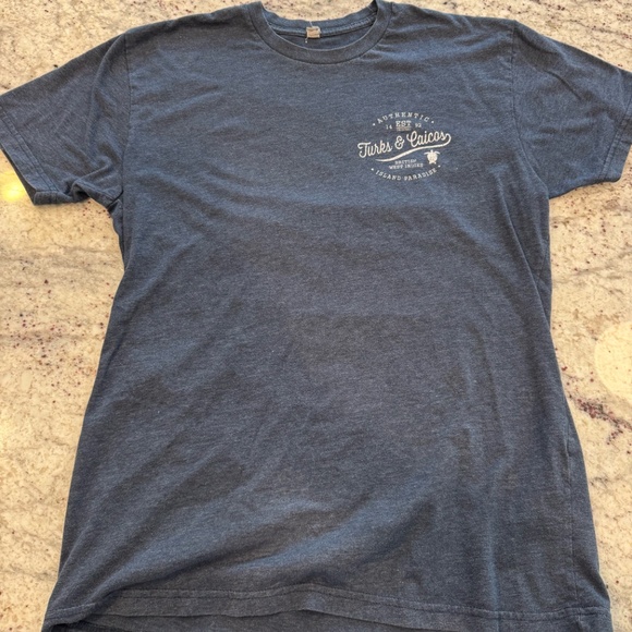 Turks and Caicos Islands BWI T-Shirt - Unisex - Picture 2 of 2